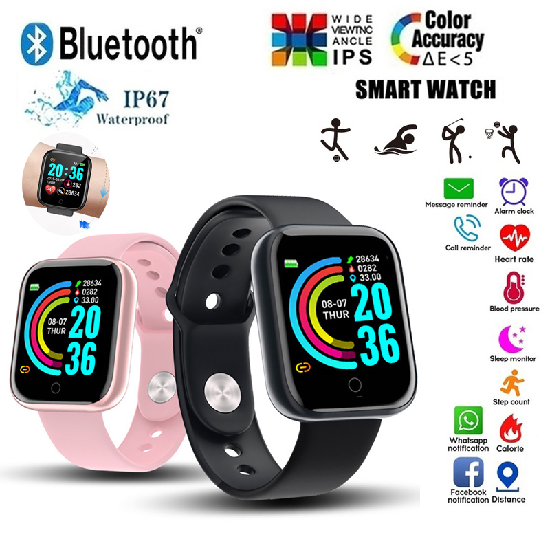 D20 Smart Watch Waterproof Fit - Smartwatch Faces recension och pris
