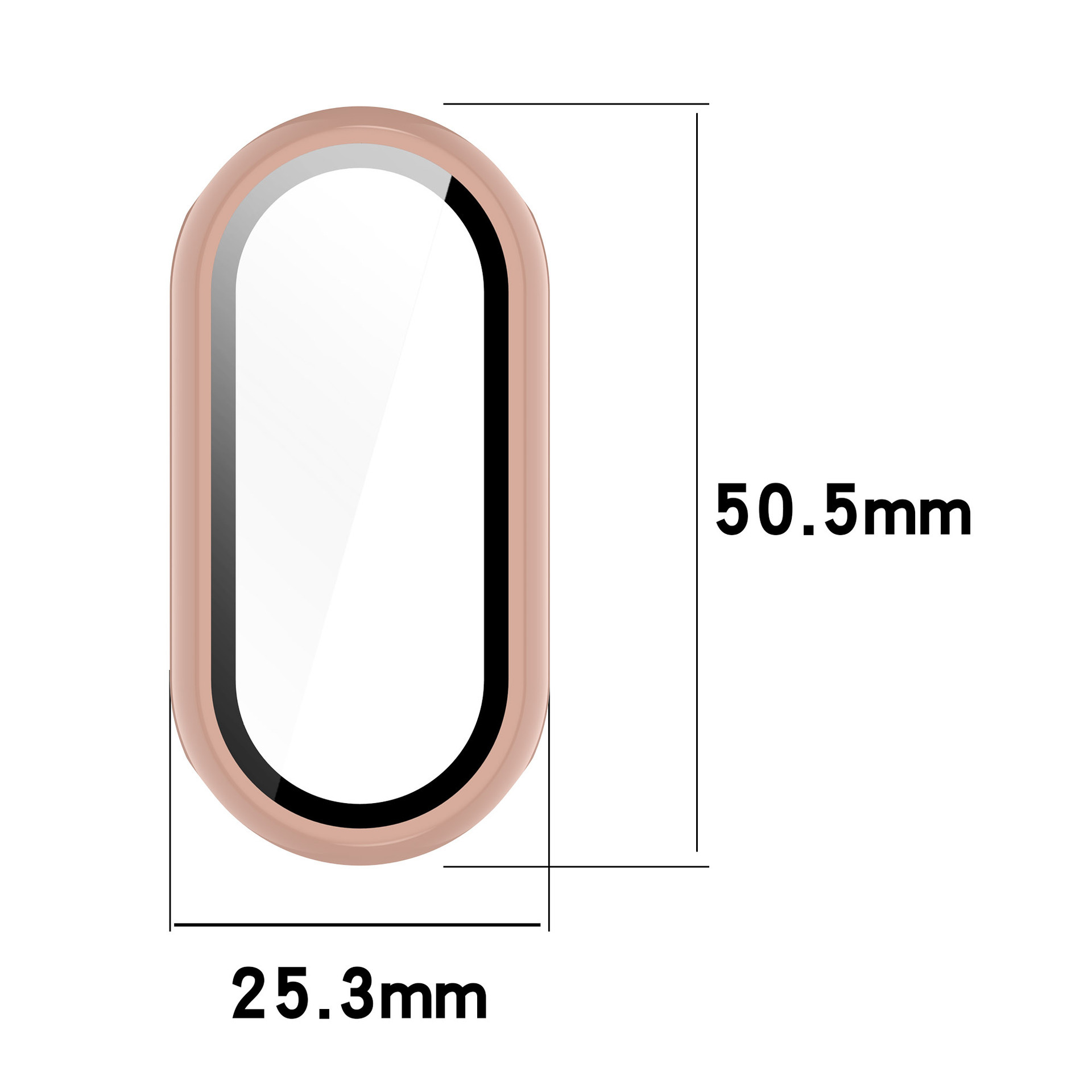 Tempered Glass+PC Case For Xia - Smartwatch Band Accessories recension och pris