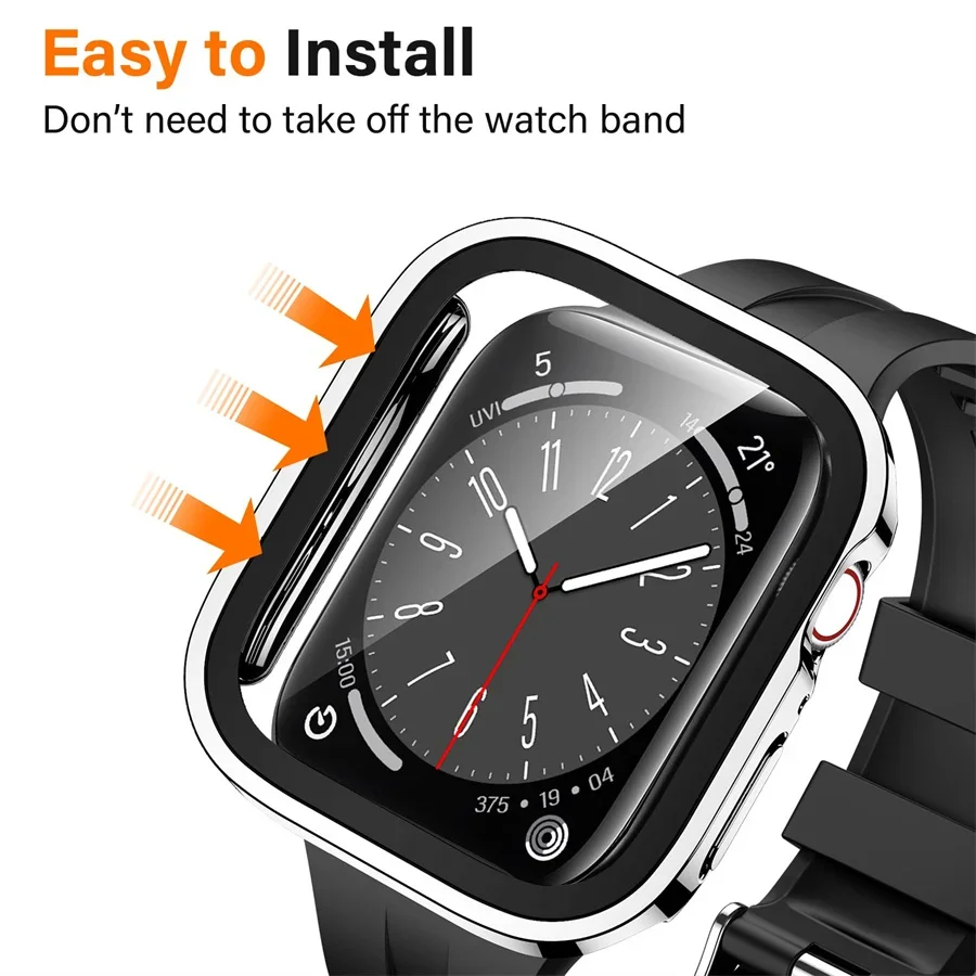 Glass+cover For Apple Watch ca - Garmin Smartwatch Accessories recension och pris