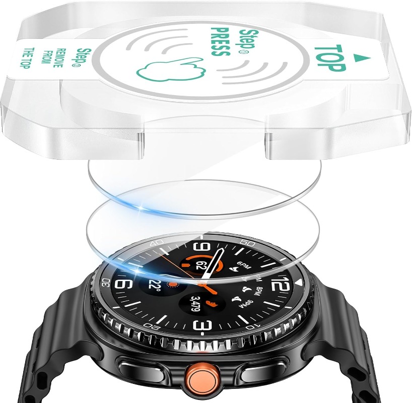 2PCS Tempered Glass For Samsun - Samsung Smartwatch Ultra Accessories recension och pris