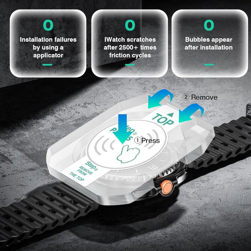 2PCS Tempered Glass For Samsun - Samsung Smartwatch Ultra Accessories recension och pris