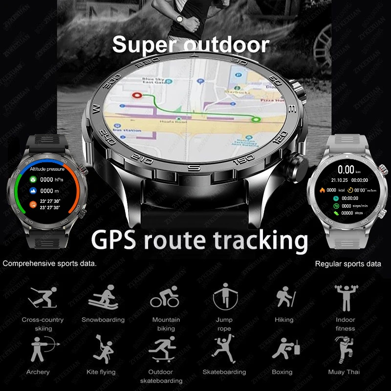 New GPS Track Smart Watch Men  - Smartwatch Face recension och pris