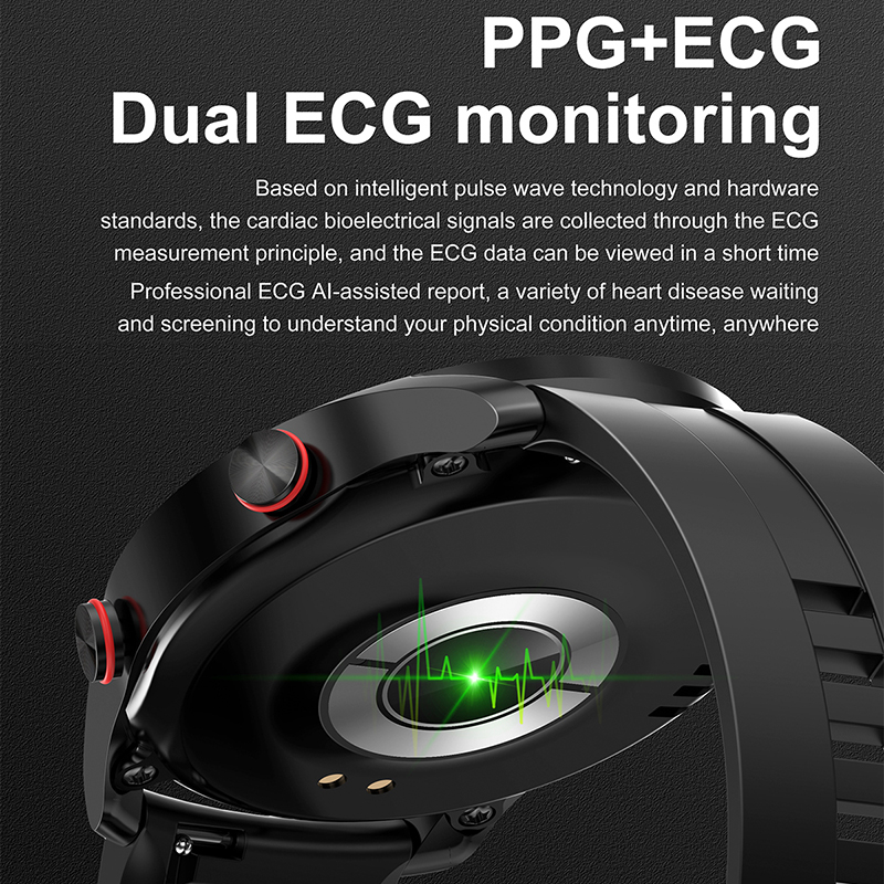 ECG+PPG Bluetooth Call Smart W - Smartwatch Face recension och pris