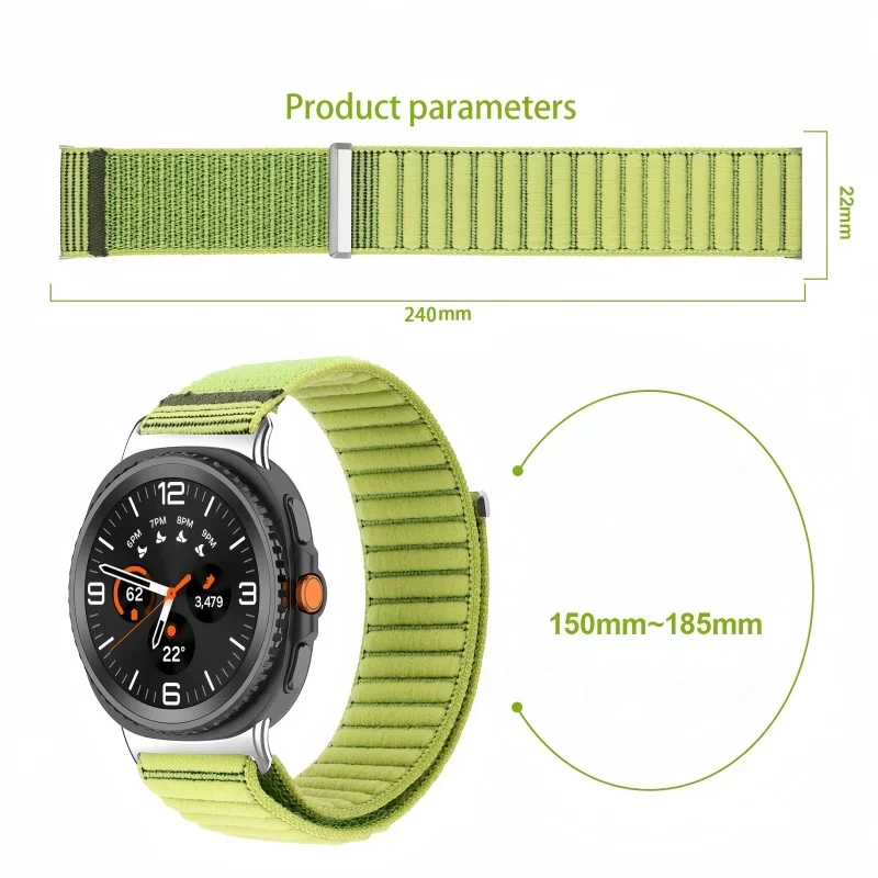 Breathable Nylon Strap for Sam - Samsung Smartwatch Ultra Accessories recension och pris