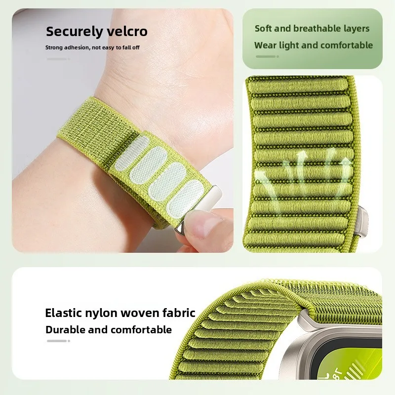 Breathable Nylon Strap for Sam - Samsung Smartwatch Ultra Accessories recension och pris
