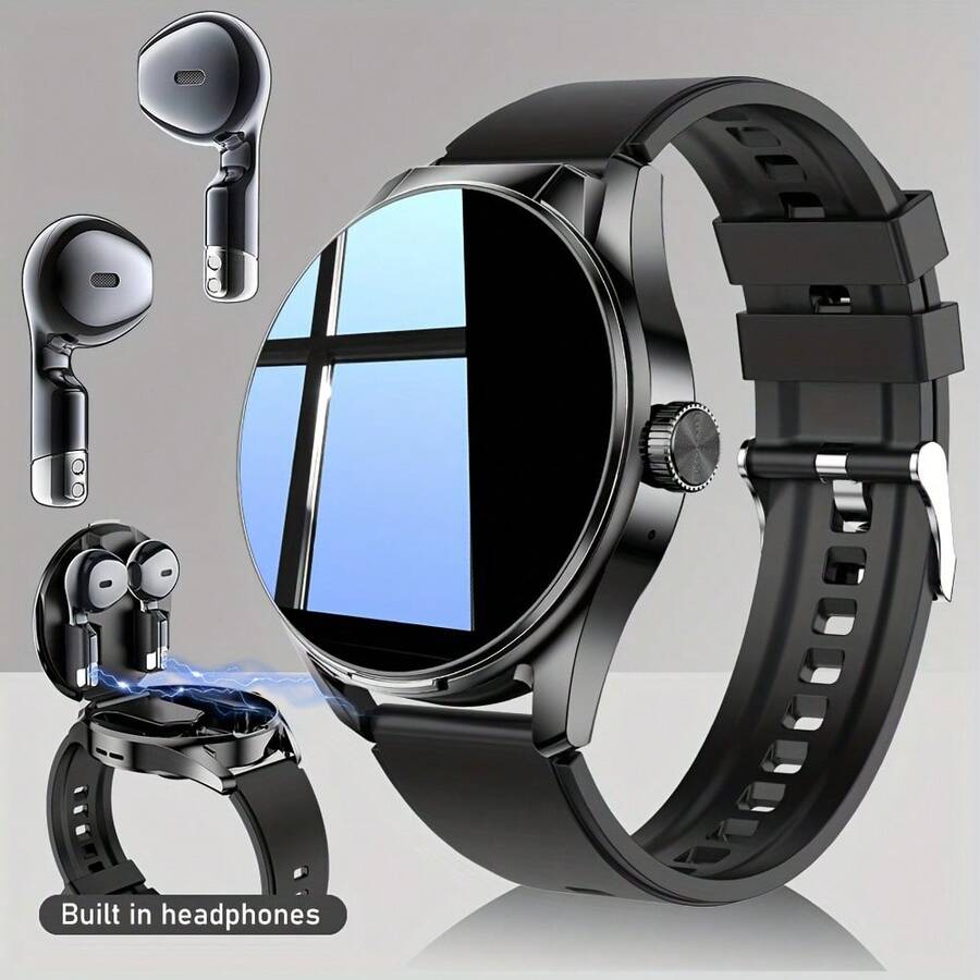 Smartwatch With Earbuds, 1.46- - Smartwatch Faces recension och pris