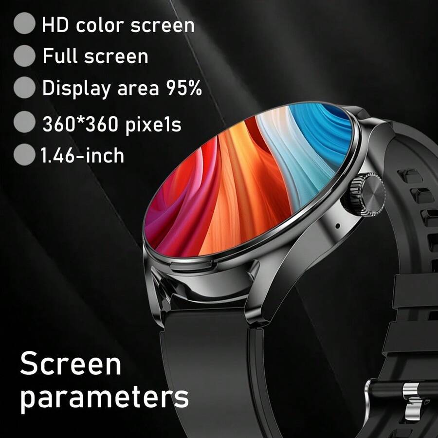 Smartwatch With Earbuds, 1.46- - Smartwatch Faces recension och pris
