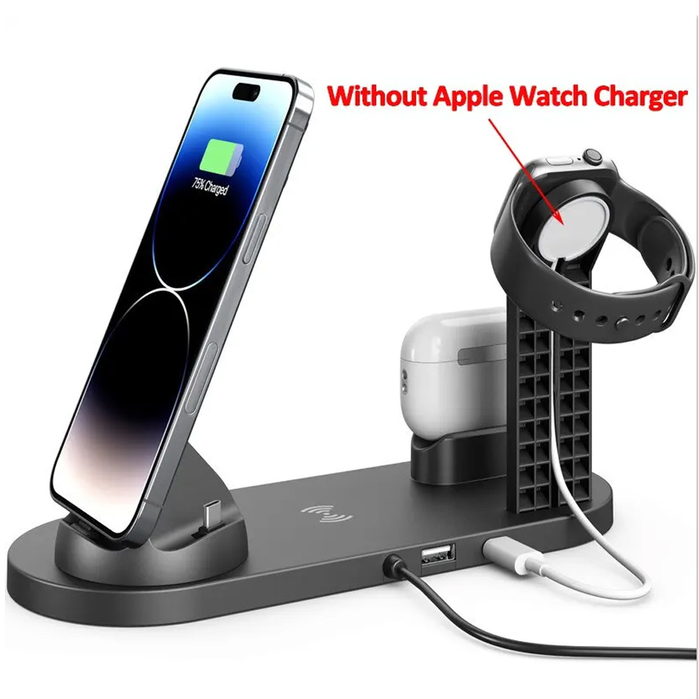 30W 7 in 1 Wireless Charger St - Watch Charger Cable recension och pris