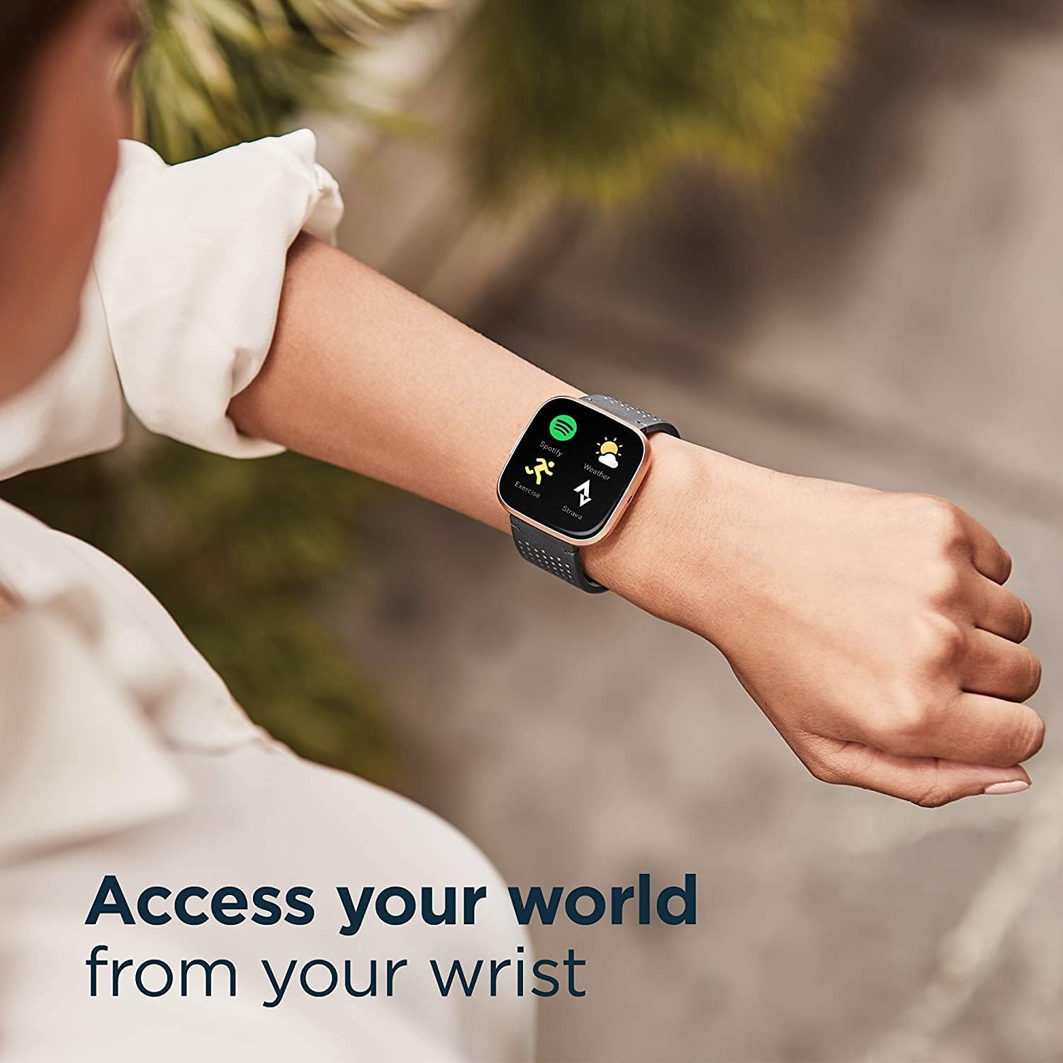 Fitbit Versa 2 Health and Fitn - Smartwatch Face recension och pris