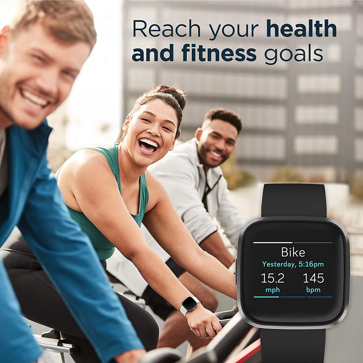 Fitbit Versa 2 Health and Fitn - Smartwatch Face recension och pris
