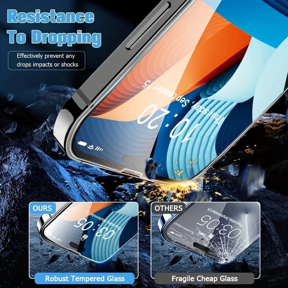 2+2PCS Tempered Glass For Real - Realme Gt 6 recension och pris
