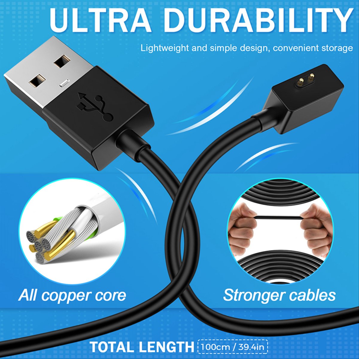 Fast Charging Cable for Watch  - Watch Charger Cable recension och pris