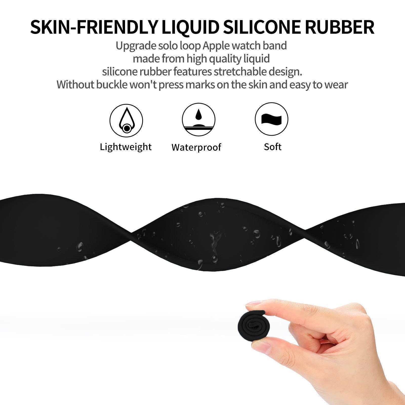 Solo Loop silicone for apple W - Solo Loop Strap recension och pris