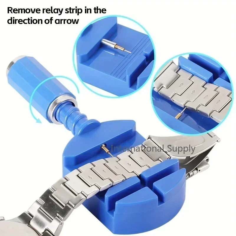 147Pcs Watch Repair Tool Set W - Tool Kit Strap Change recension och pris