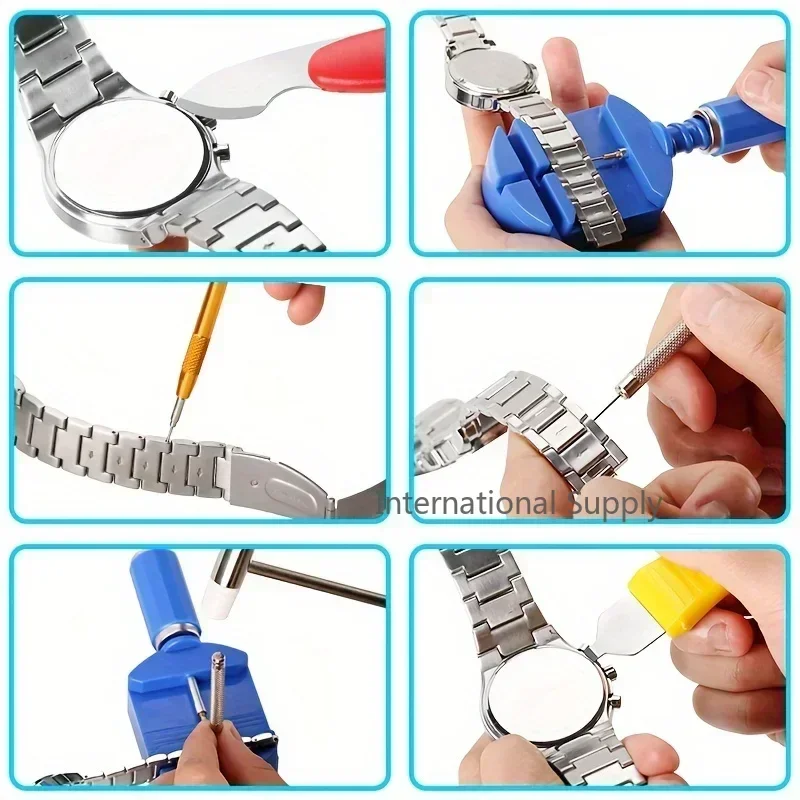 147Pcs Watch Repair Tool Set W - Tool Kit Strap Change recension och pris