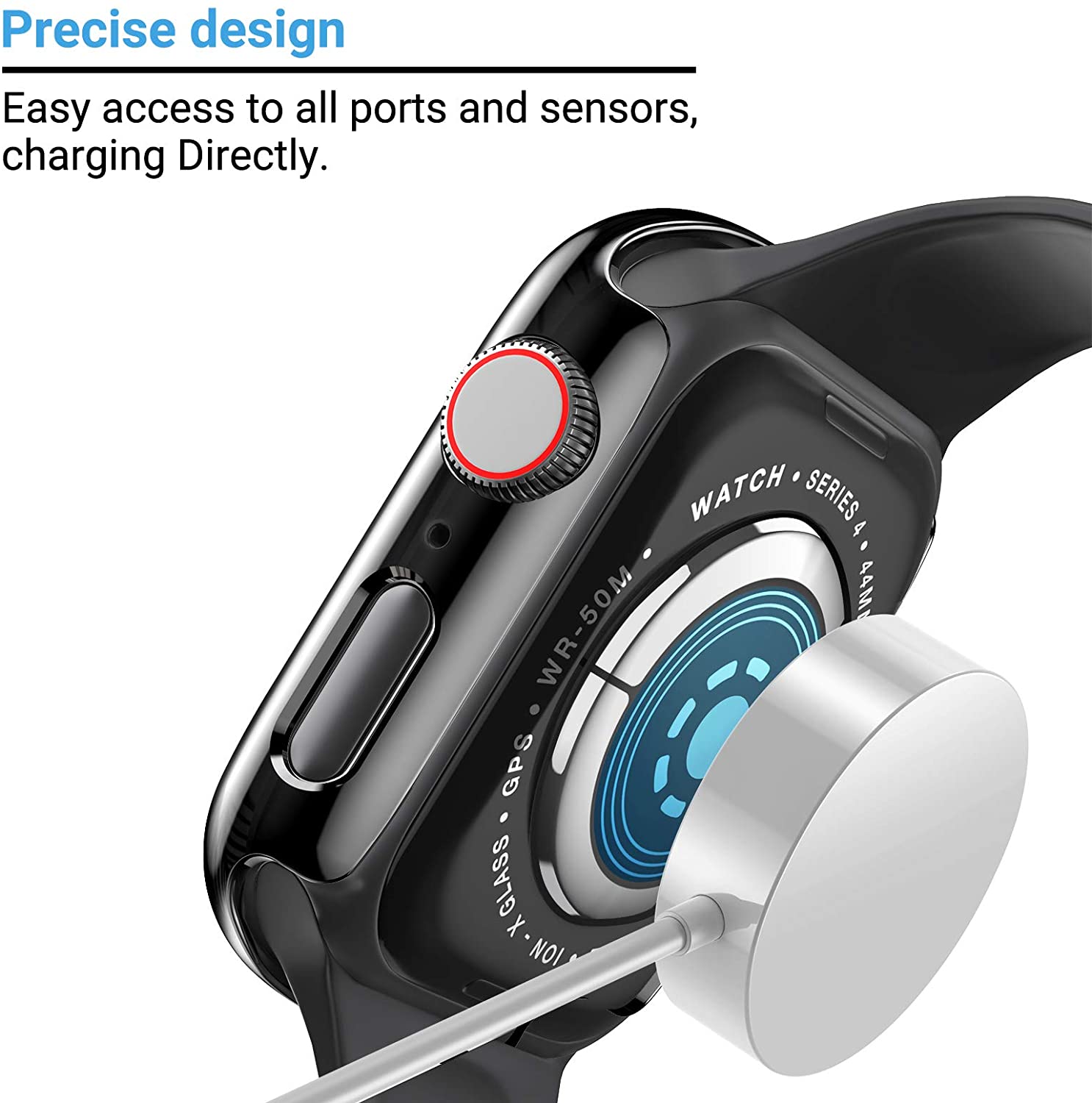 Glass+cover For Apple Watch Ca - Smartwatch Band Accessories recension och pris