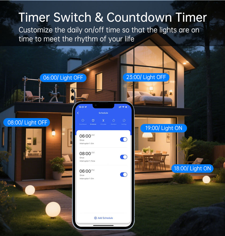 1 2 3 4 Gang WiFi RF 433mhz To - Smart Accessories recension och pris