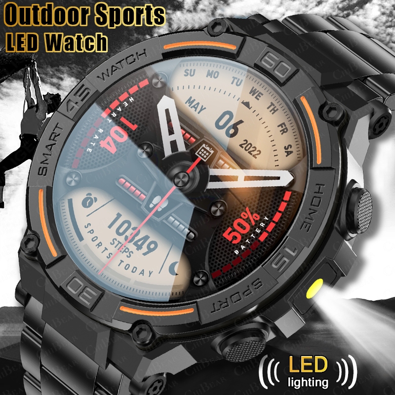 Outdoor Military Rugged Smartw - Smartwatch Face recension och pris