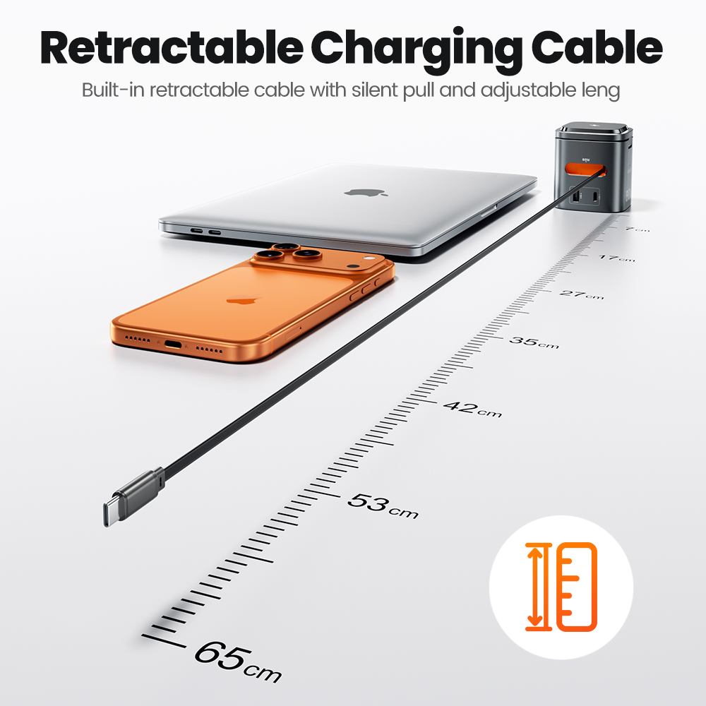 Toocki 80W 6-in-1 GaN Charging - Watch Charger Cable recension och pris