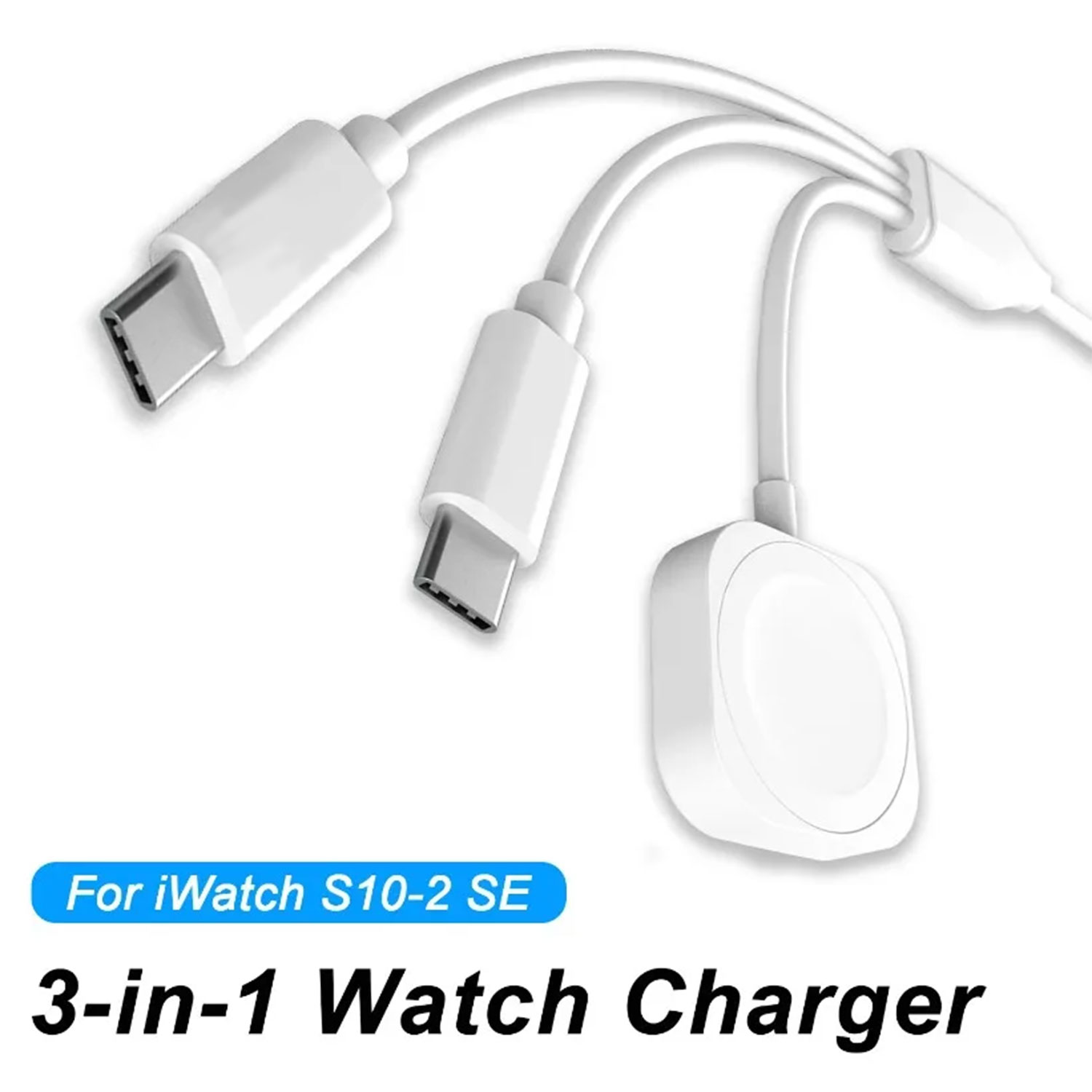3 in 1  Magnetic Watch Charger - Watch Charger Cable recension och pris
