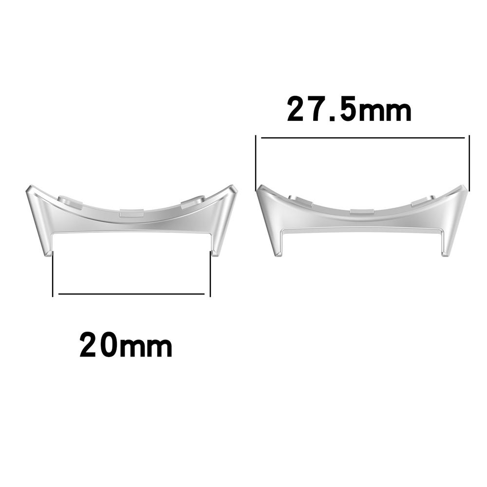 2PCS 20mm Metal Connector for  - Smartwatch Band Accessories recension och pris