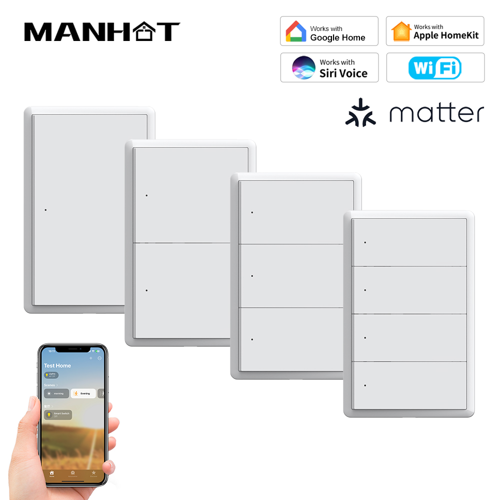 MANHOT Homekit WiFi Smart Swit - Smart Accessories recension och pris