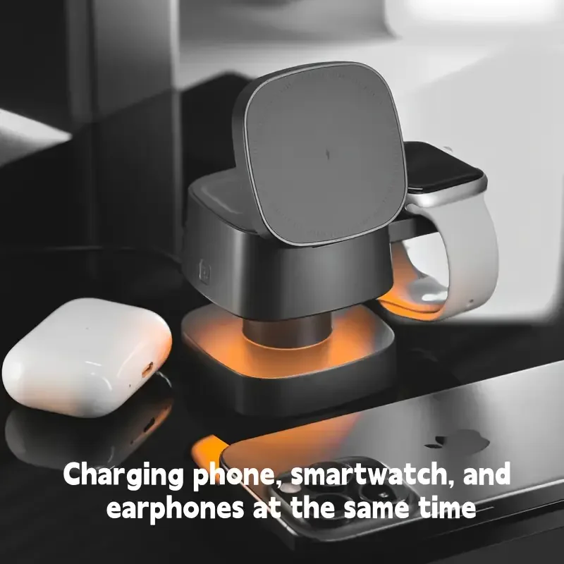 Magnetic 3 in 1 Wireless Charg - Watch Charger Cable recension och pris