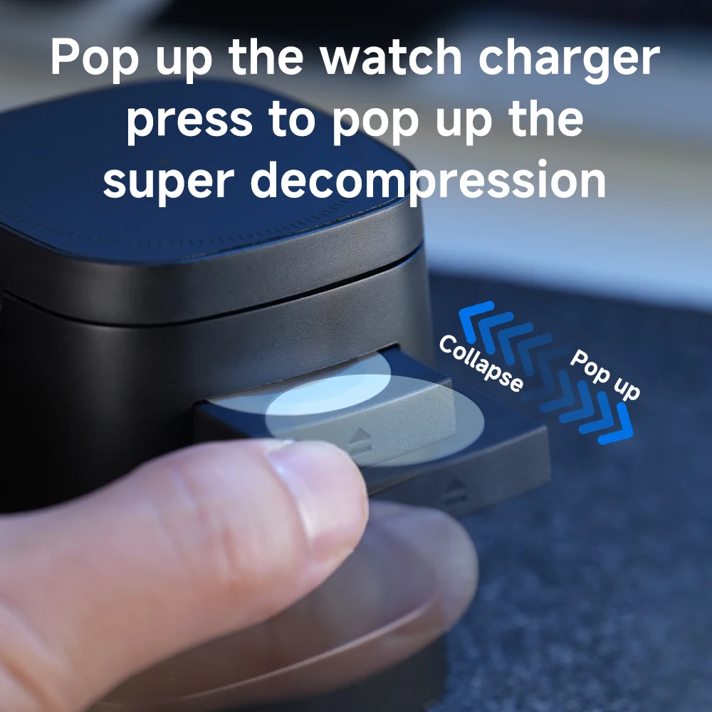 Magnetic 3 in 1 Wireless Charg - Watch Charger Cable recension och pris