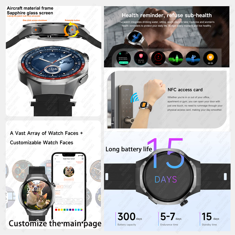 2026 New BOXUXING Watch 5 MAX  - Watch Charger Cable recension och pris
