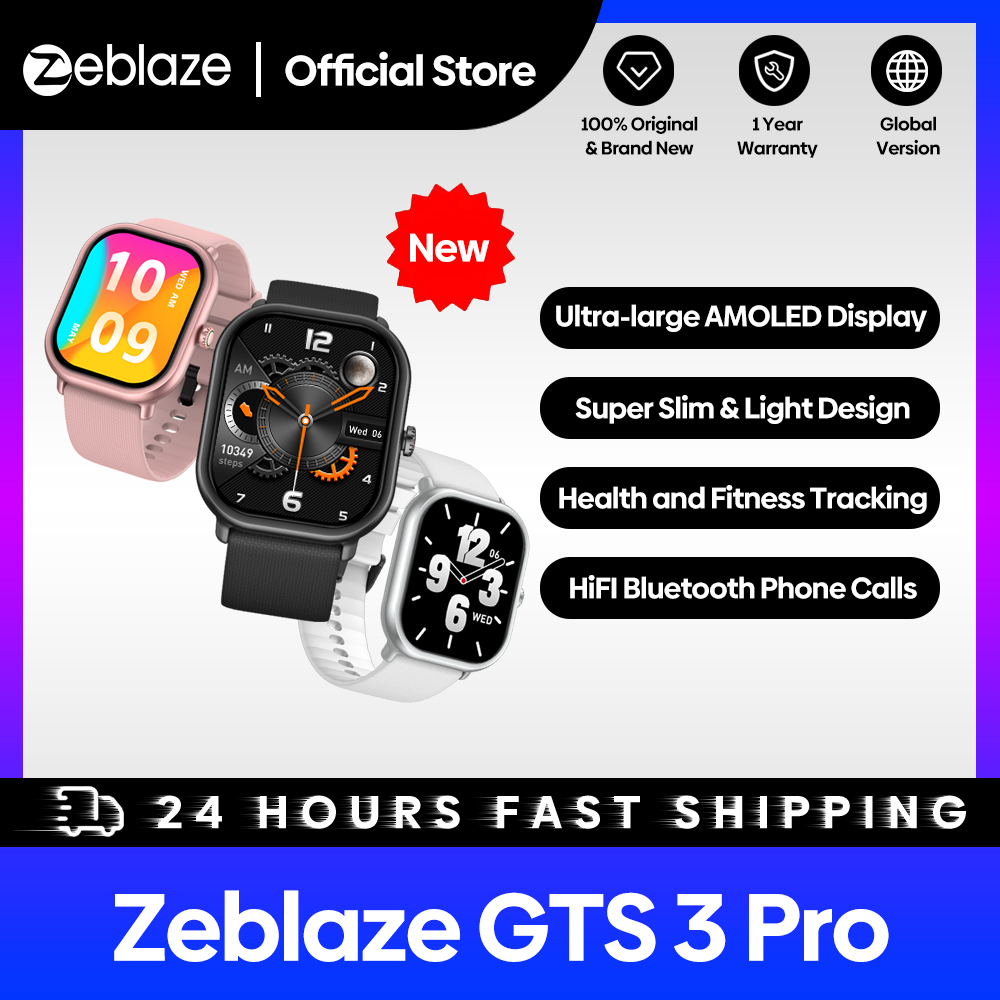 New Zeblaze GTS 3 Pro Voice Ca - Smartwatch Face recension och pris