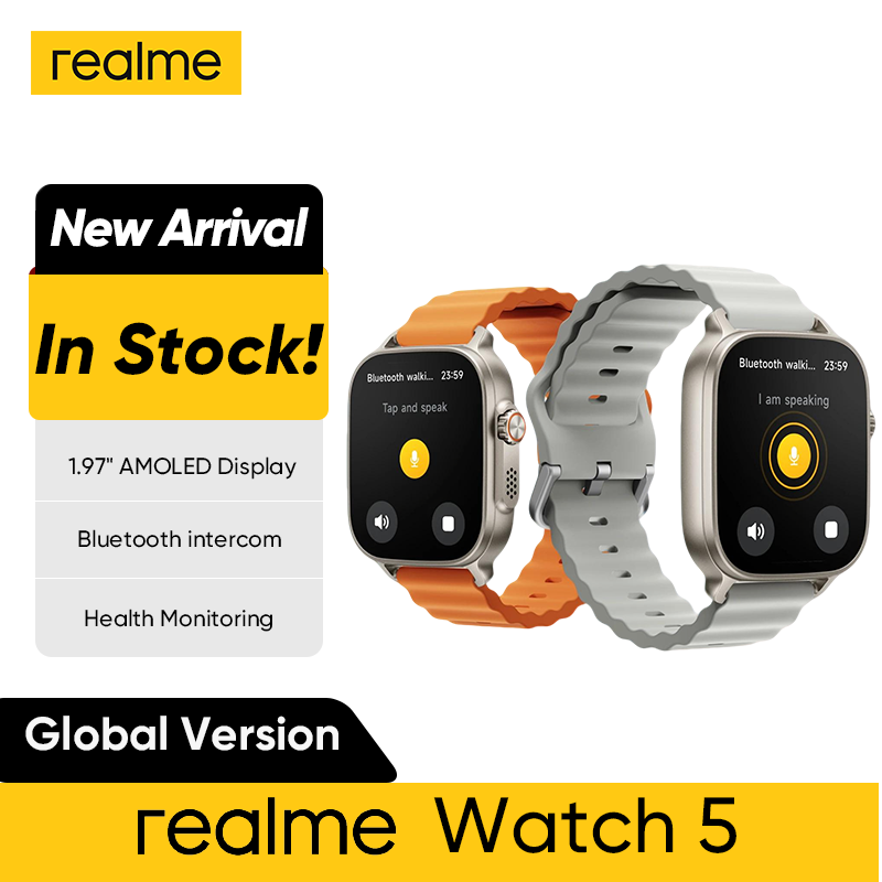 Global Version realme watch 5  - Smartwatch Face recension och pris