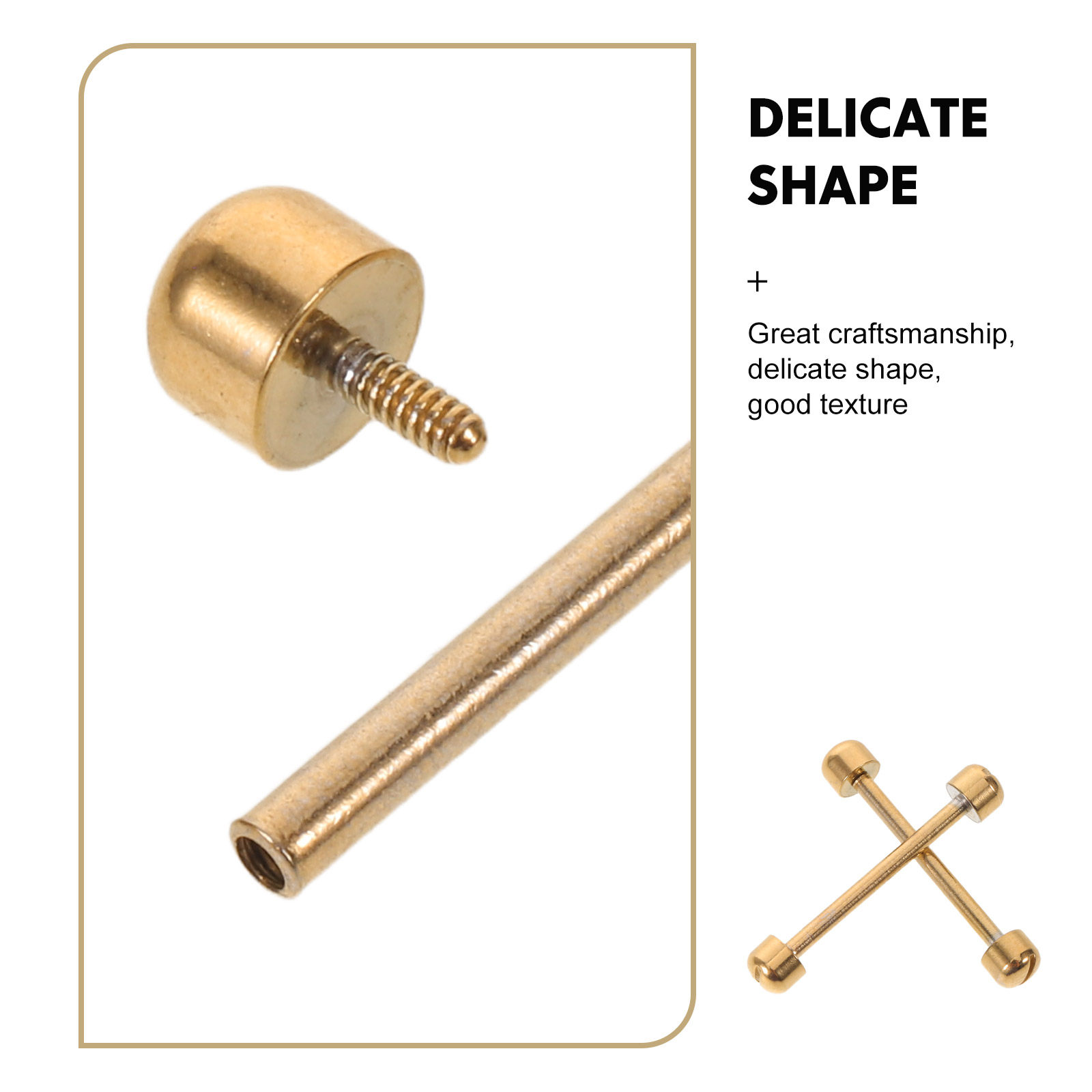 2Pcs Watch Bracelet Screw Pin  - Ceramic Link Bracelet recension och pris
