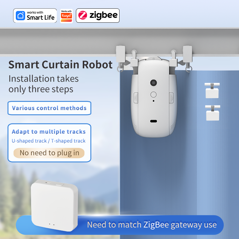 Zigbee Smart Curtain Driver Ro - Smart Accessories recension och pris