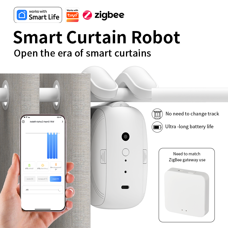 Zigbee Smart Curtain Driver Ro - Smart Accessories recension och pris