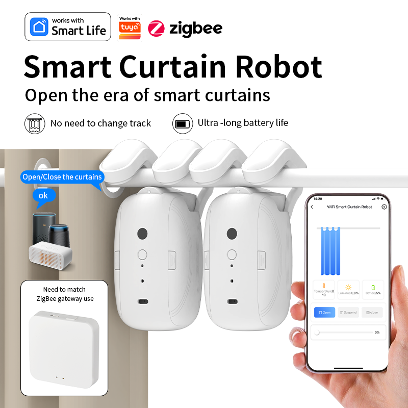 Zigbee Smart Curtain Driver Ro - Smart Accessories recension och pris