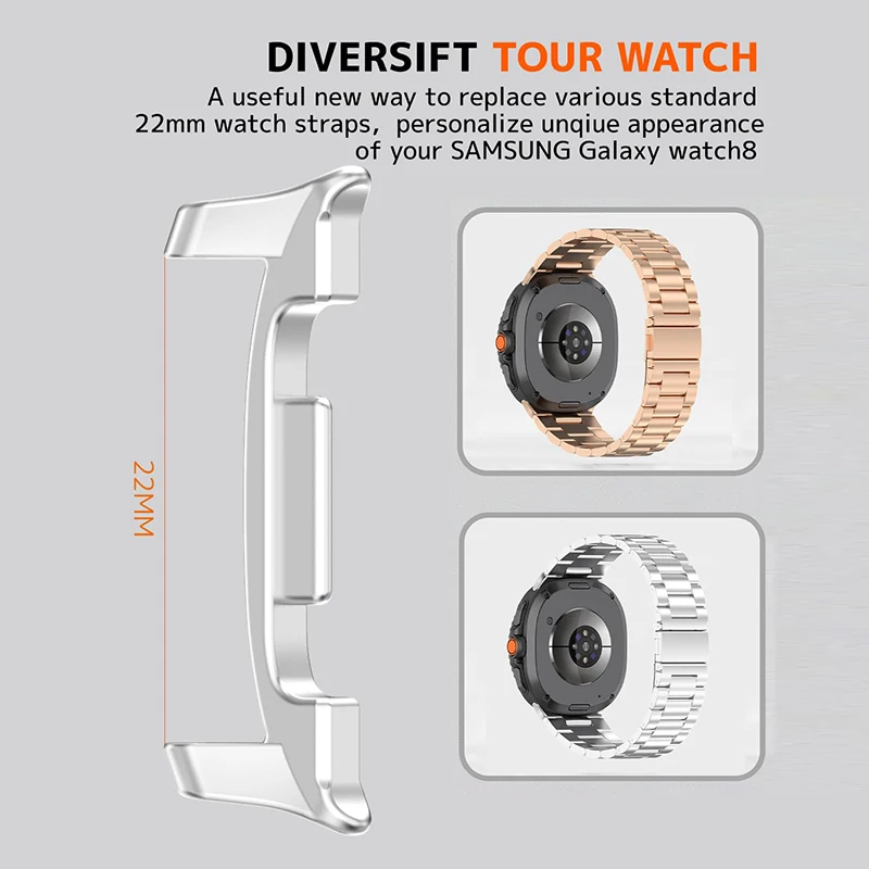 22mm WatchBand Connector for s - Smartwatch Band Accessories recension och pris