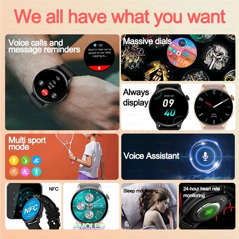 2026New Smart Watch Women Cust - Smartwatch Faces recension och pris