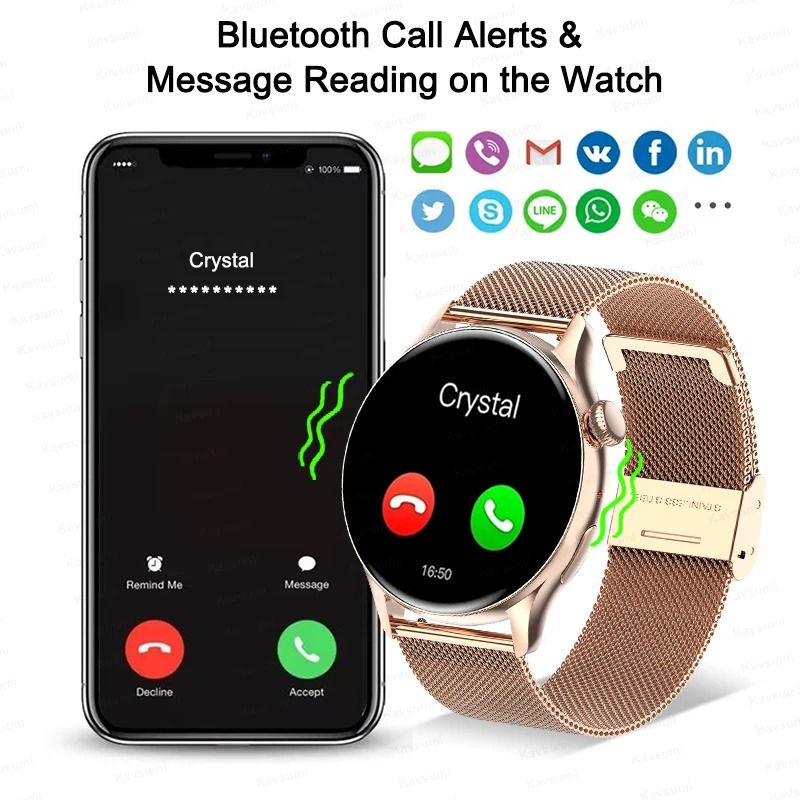 2026New Smart Watch Women Cust - Smartwatch Faces recension och pris